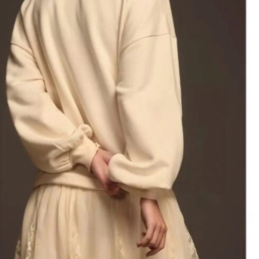 Anthropologie Sweatshirt Twofer Mini Dress featuring a Napoli 1976 graphic 2X - Picture 4 of 4